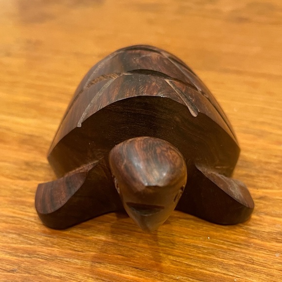 Tortoise Turtle‎ Statue Carved Sculpture Wood Resin Decor Figurine - Picture 2 of 10